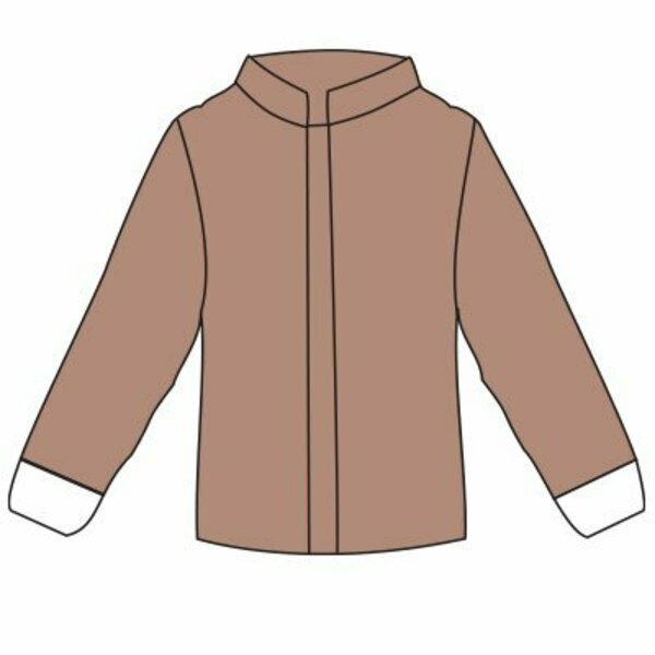 Zytron 300 Jacket, Zipper Front, Double Storm Flaps with Hook & Loop Closure, Tan, 2X/3X, 6PK, Kappler, Mfr#: Z3H670TN2X3XCP